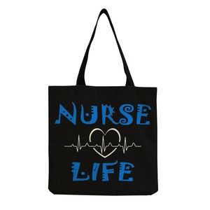 Nurse Nursing Pride Linen Tote Bag Nurse Life